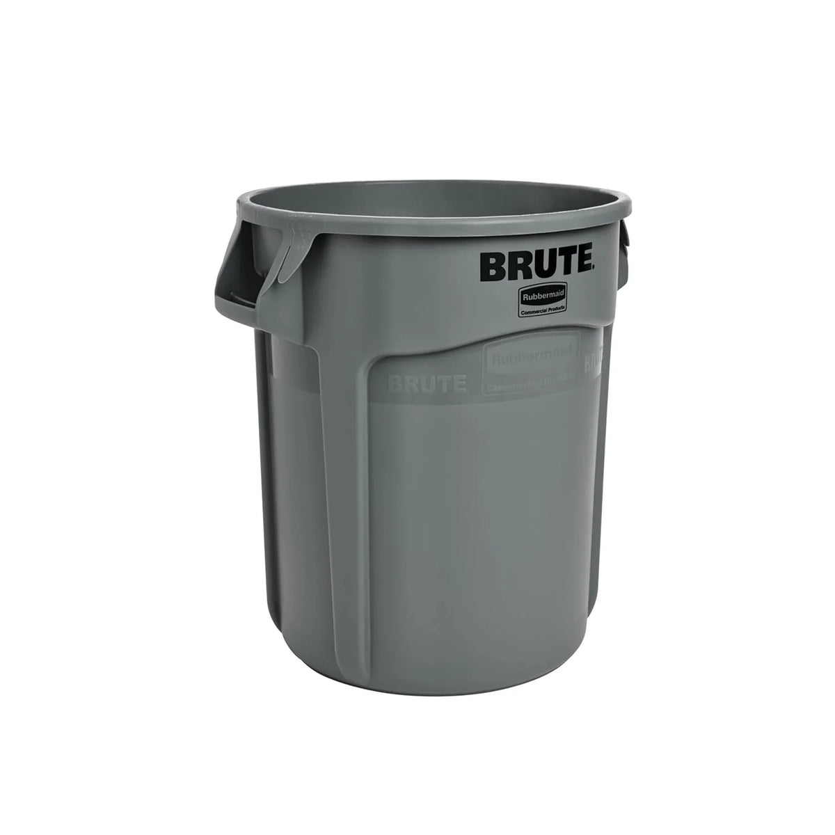 Heavy-duty round trash can / dumpster. 20-gallon capacity. white. suitable for outdoor garbage containers in places such as garden workers / construction workers / restaurants / backyards / offices / warehouses. 6 pieces per set.