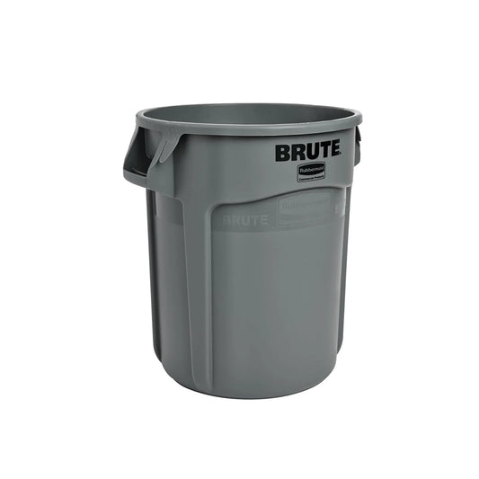 Heavy-duty round trash can / dumpster. 20-gallon capacity. white. suitable for outdoor garbage containers in places such as garden workers / construction workers / restaurants / backyards / offices / warehouses. 6 pieces per set.