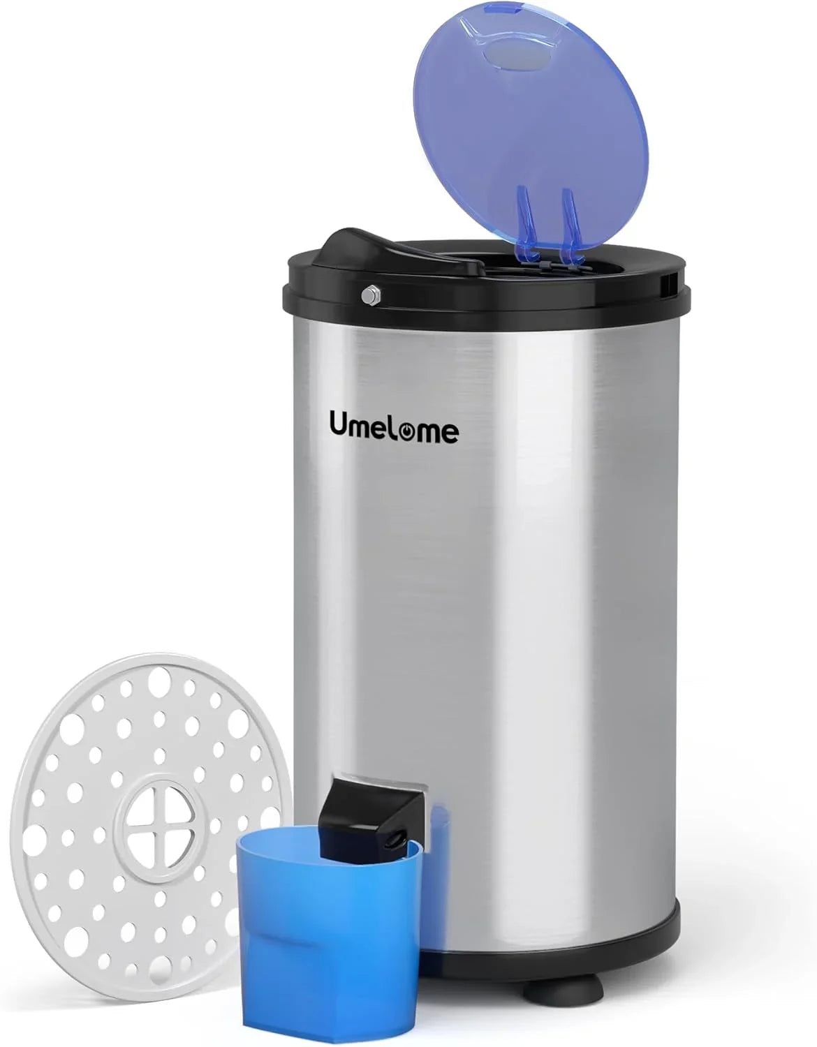 Wäscheschleuder 3200 U/min Umelome. 4KG. Energie-und Stromsparschleuder wäscheschleudern. Energieklasse A+++. Silber [Energieklasse A+++]