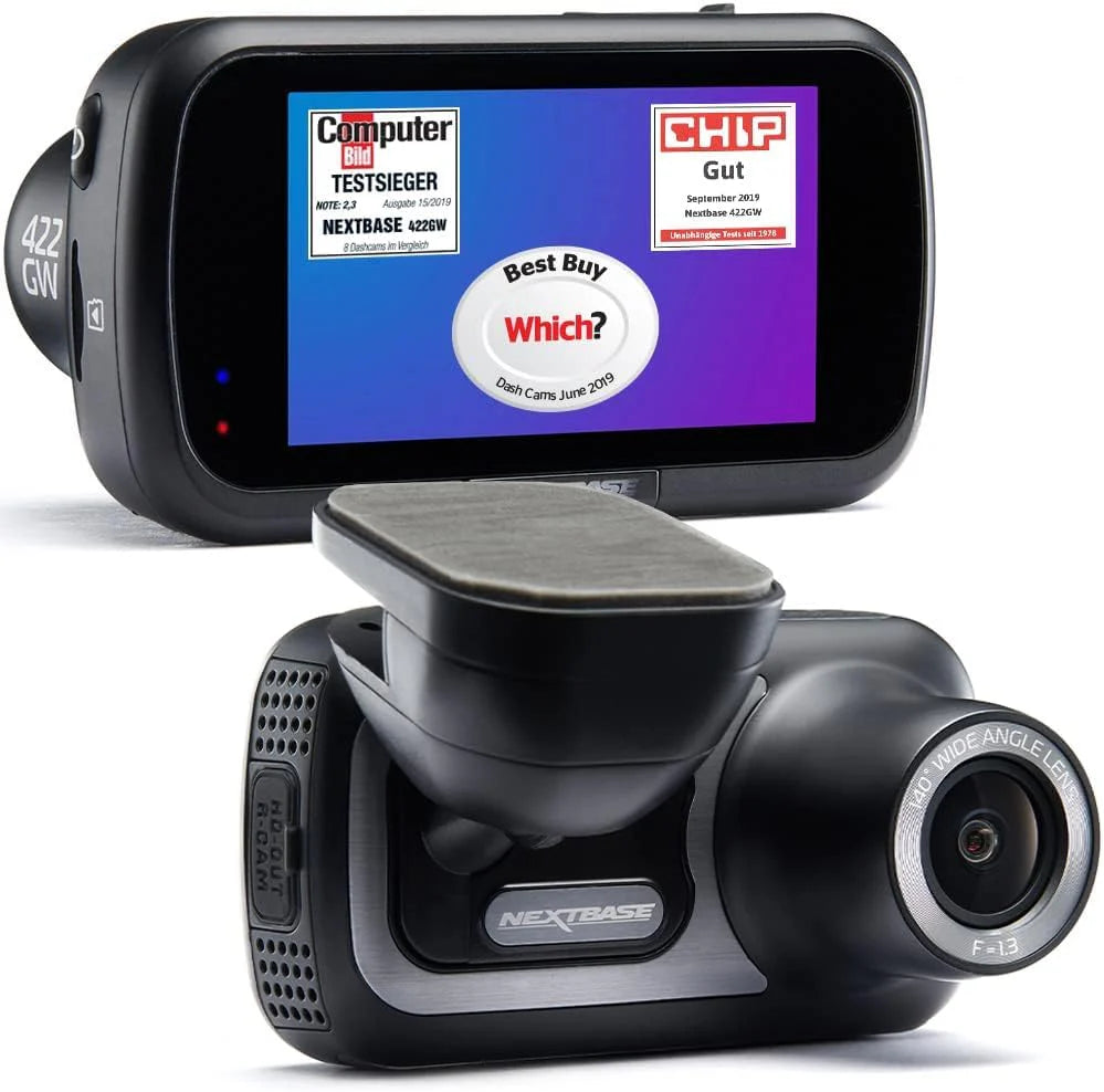 Car dashcam - Small size model (with application) - Full-process 1440p/30fps quadruple high-definition recording function. suitable for car cameras. Alexa voice control - Wireless network. GPS. Bluetooth - Parking mode - Night vision function - Polar