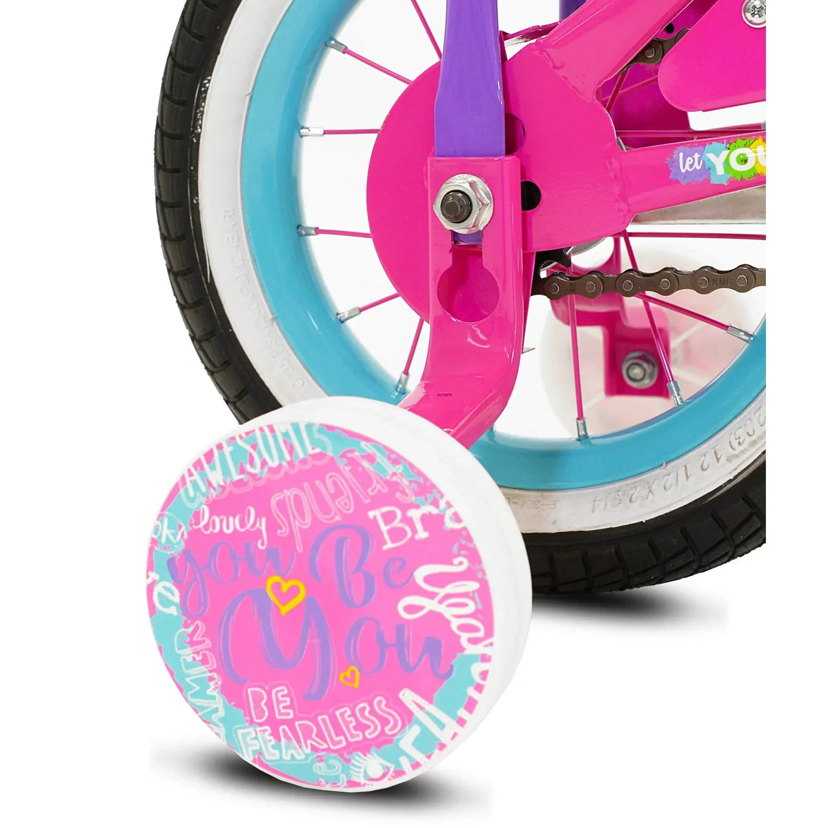 12 inches Unicorn Bike.Pink and Purple