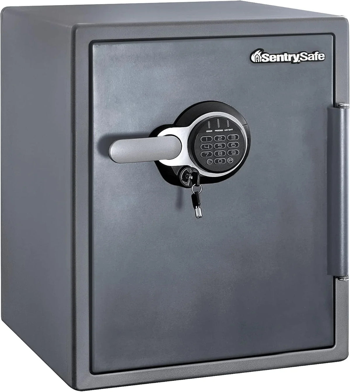 1.23 Cu Ft Waterproof and Fireproof Digital Safe Box. Alloy Steel Security Safe for Home and Office