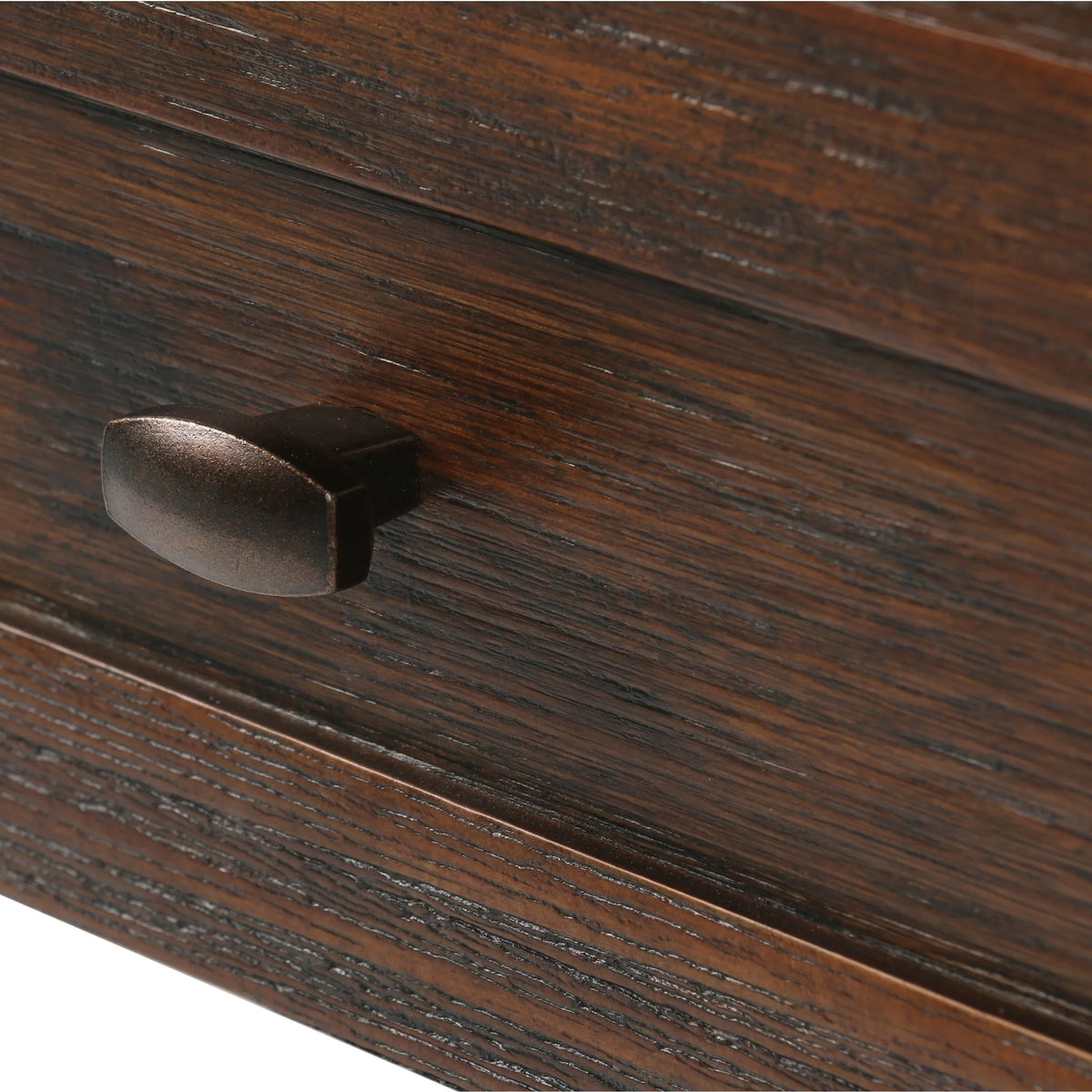 20 Inch Wide Solid Wood Rectangle End Table. Transitional Side Table