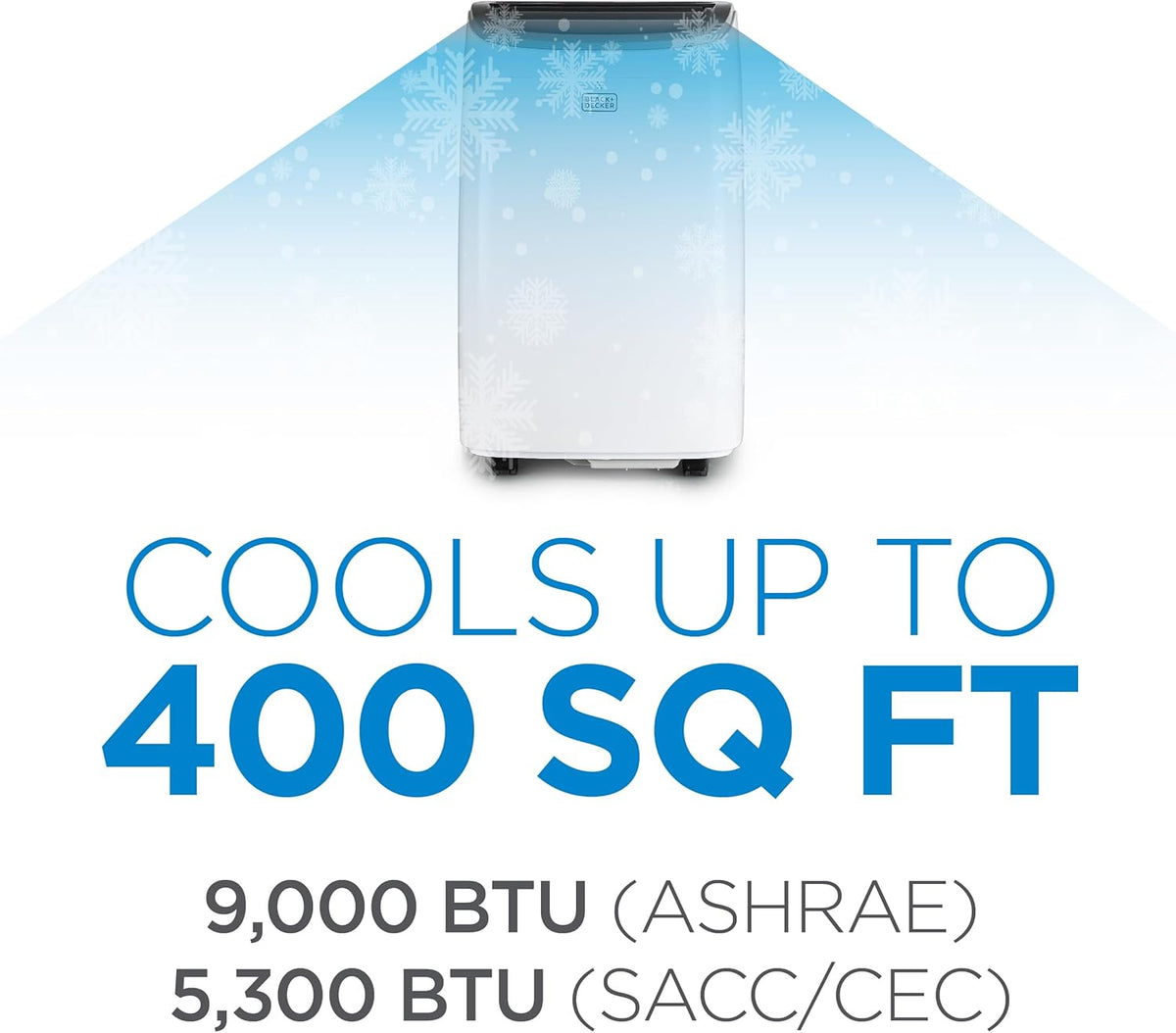 Intelligent portable air conditioner. featuring both cooling and heating functions. with a cooling power of 14000 watts (10200 watts SACC). a heating power of 12000 watts. suitable for rooms with an area not exceeding 700 square feet. with a built-in