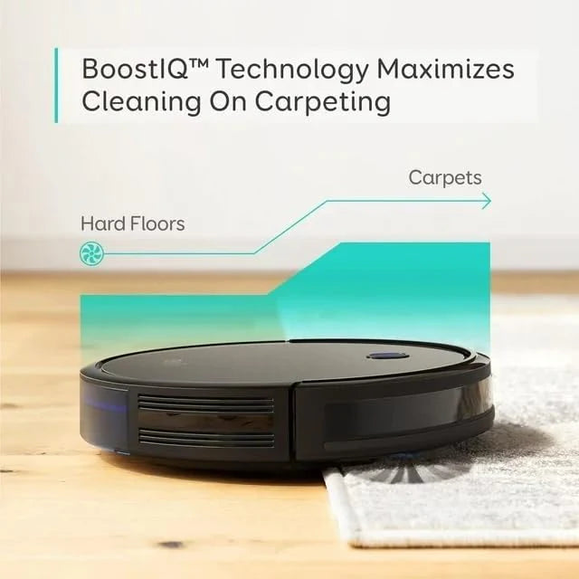 Robot Vacuum C10 with Self Emptying Station. Up to 60 Days Hands Free Cleaning. Edge Expansion Brush. 4000Pa Powerful Suction. 2.85-Inch Ultra-Slim Body. Smart Mapping. Lidar Navigation