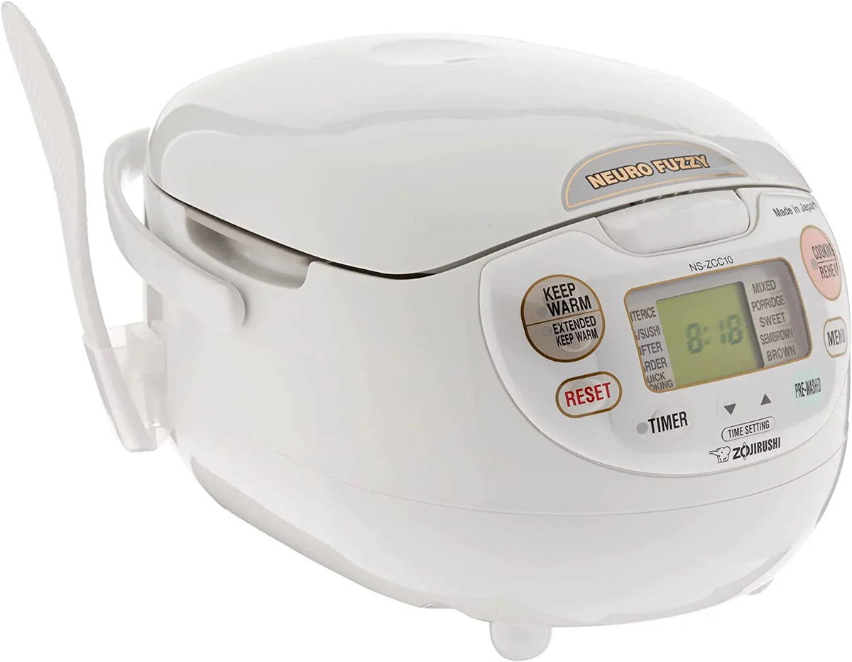 5.5-Cup Rice Cooker. Made in Japan. Premium White