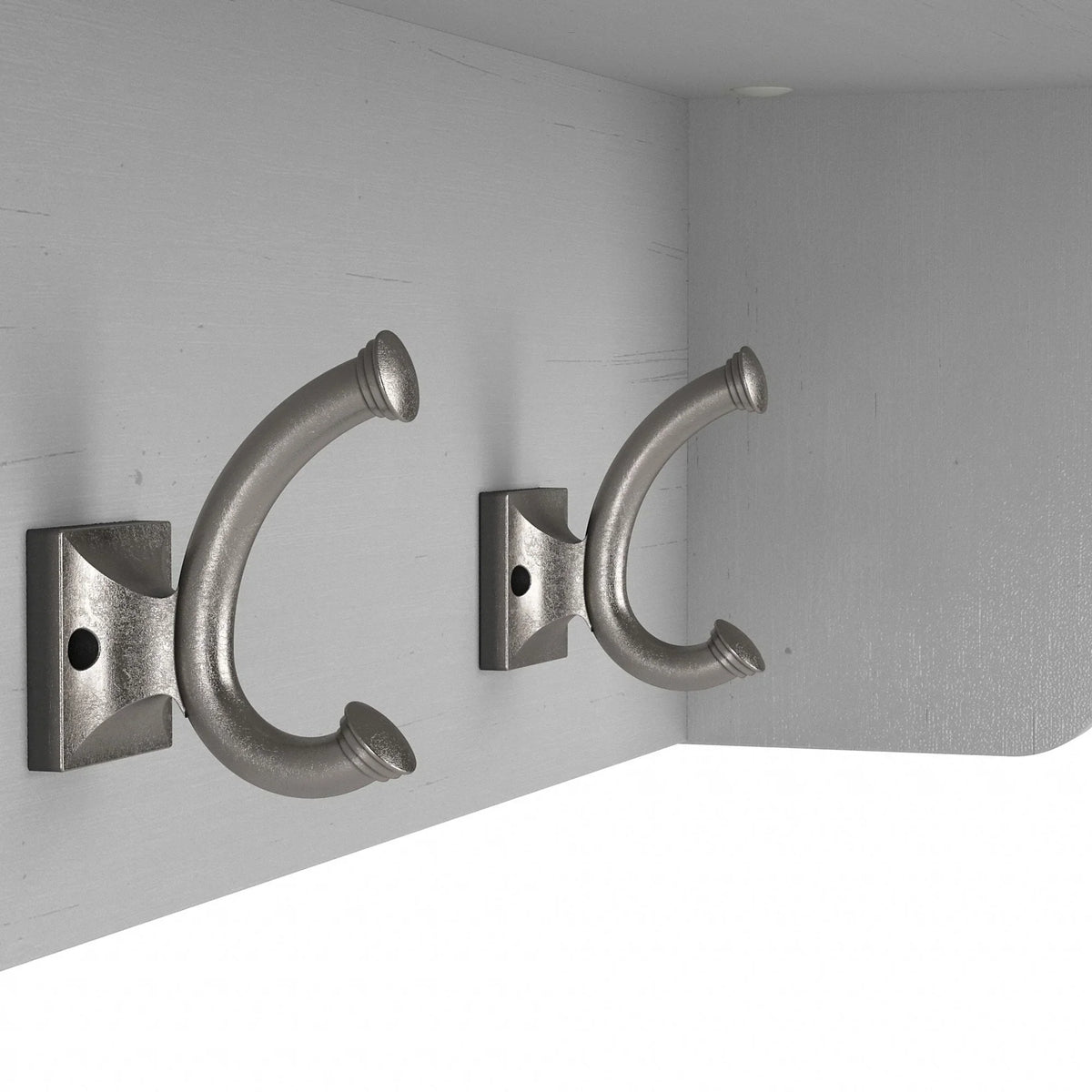 40 Inch Wall Mounted Coat Rack with Shelf. Wooden Entryway Storage and Hanging Organizer