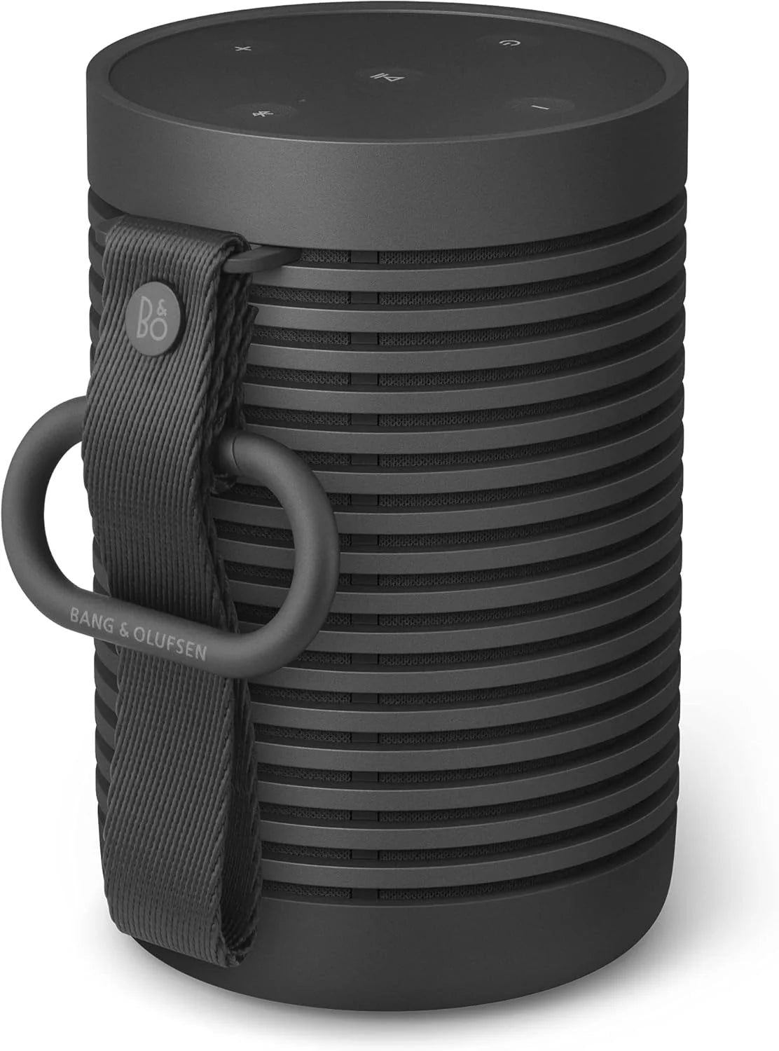 Bang & Olufsen Beosound Explore – Kabelloser tragbarer Bluetooth Outdoor-. Heim- und Reise. 27 Stunden Akkulaufzeit. wasserdichter 360° Lautsprecher +