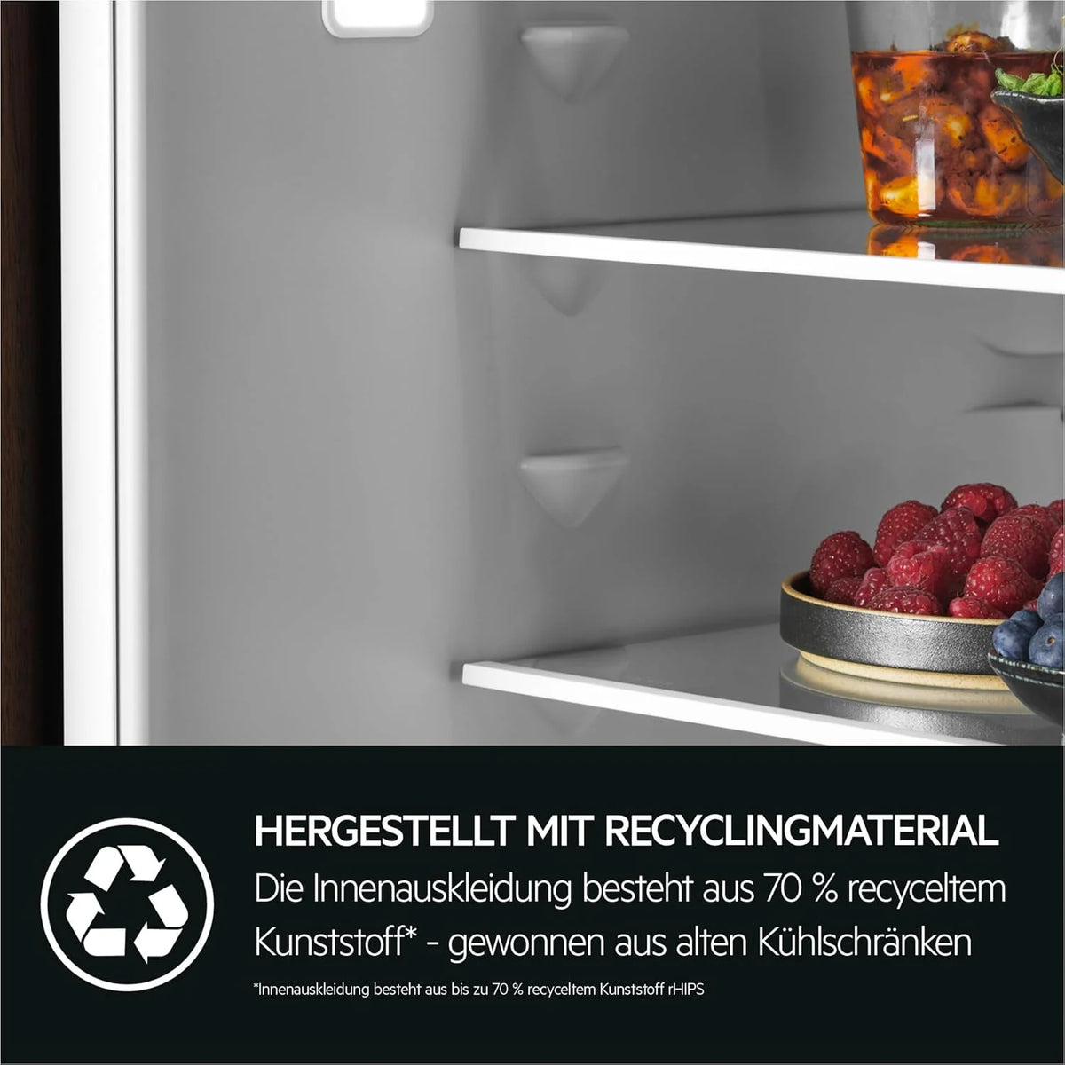 AEG Einbau-Kühl-Gefrier-Kombination 178cm. von Stiftung Warentest mit Gut (2.0) Bewertet. Serie 8000: 360°Cooling Optimale Luftfeuchtigkeit. Kühl- (