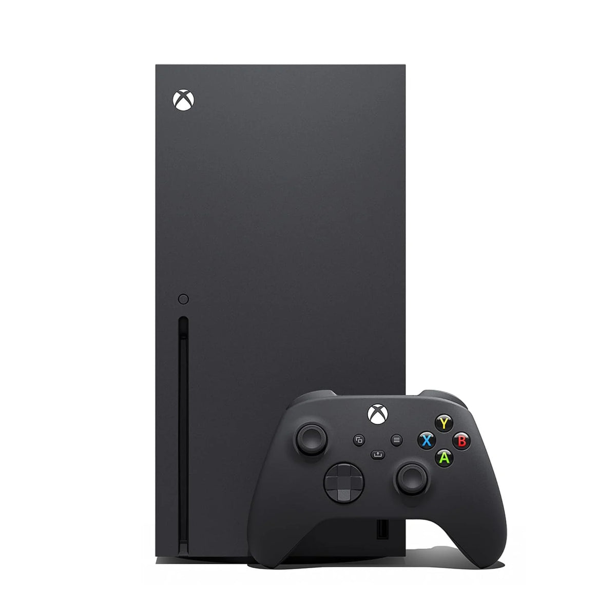 Game console - 1TB solid-state drive - Includes wireless controller - 4K games - 120 frames per second - Brown black lacquer color