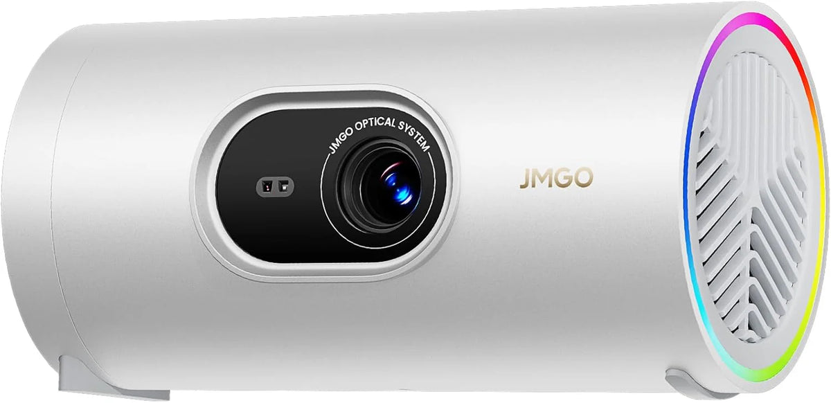 1080P intelligent portable projector. Google TV. 400 lumens. 8-watt Dolby Digital Sound. 3D activation function. HDR10 standard. mini projector with Wi-Fi and Bluetooth functions. suitable for home and outdoor use. equipped with optical filter.
