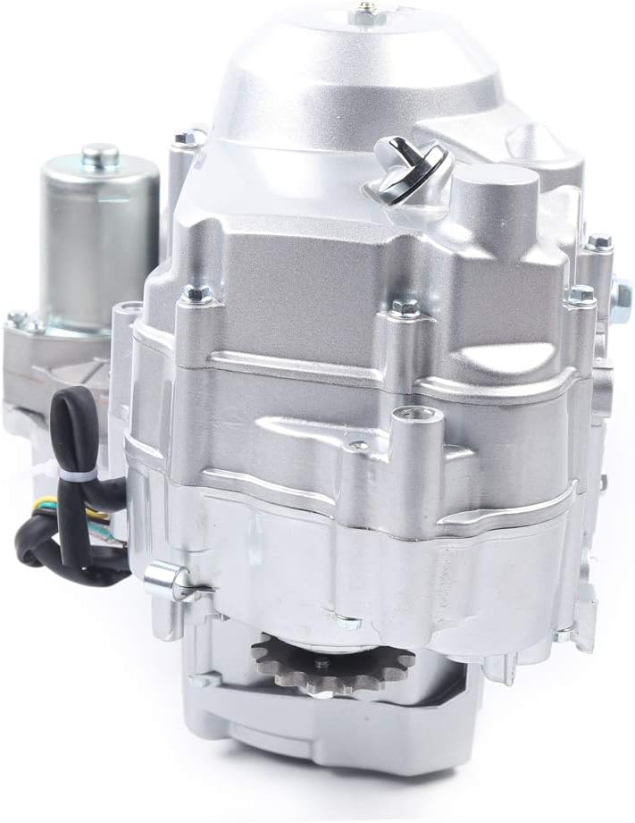 150CC 4 Stroke Engine Motor. Gy6 Single Cylinder Complete Engine Kit for 110cc-150cc Atvs and Go Karts and 11 Long Box Engine Size Scooters High-Flow Oil Pump CVT Carburetor Top Mount