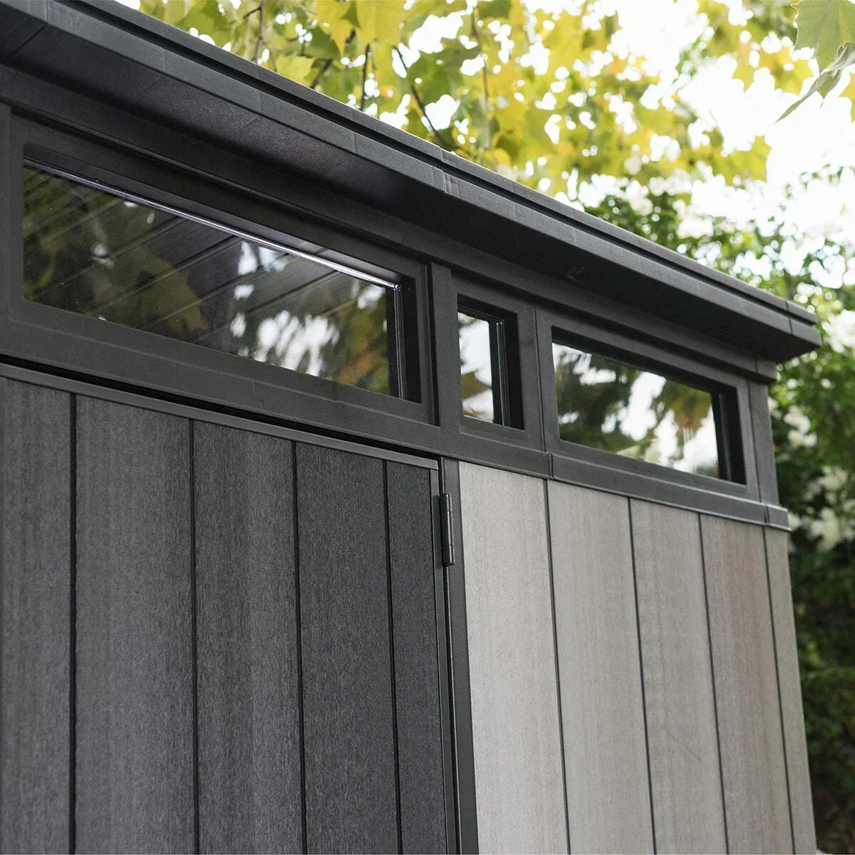 2026 Keter Artisan Cobertizo de Jardín 11 x 7 pies (3.4 x 2.1 m) – Solución Elegante y Robusta para Almacenamiento Exterior