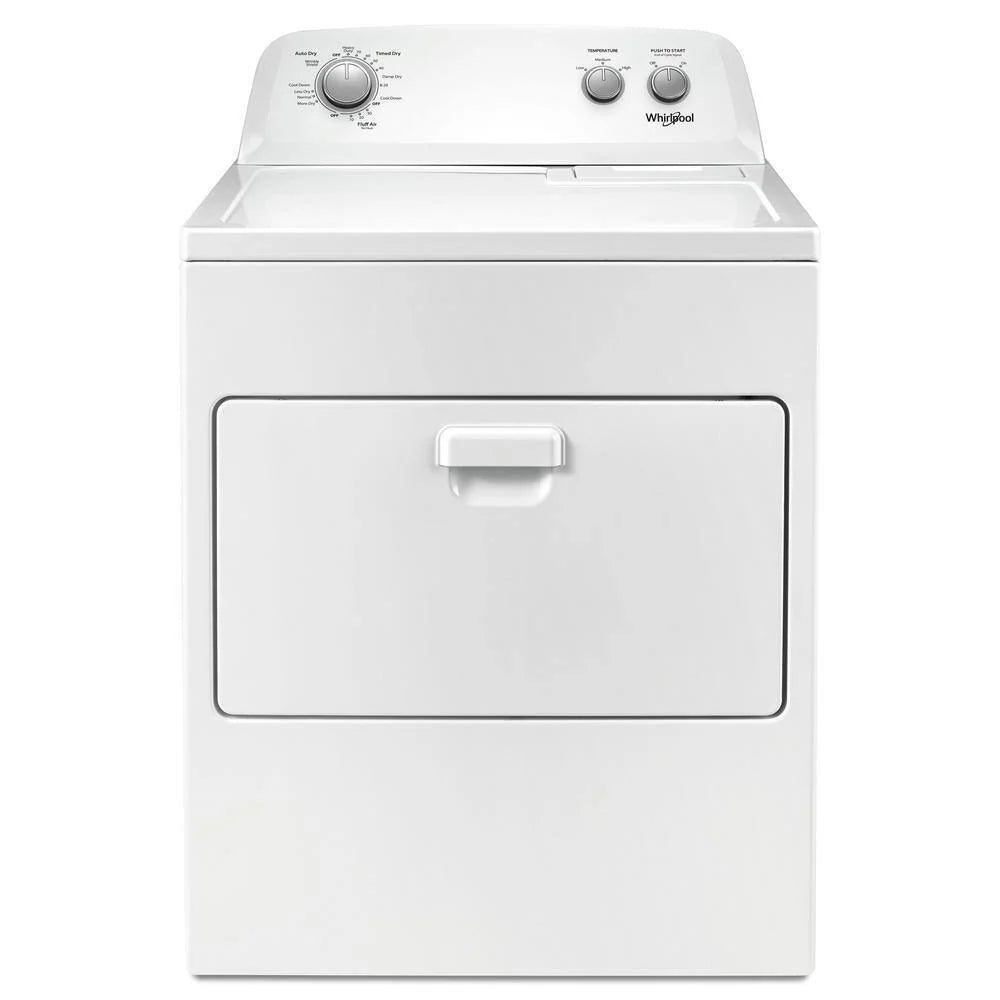 7.0 Cu. Ft. Electric Dryer. White