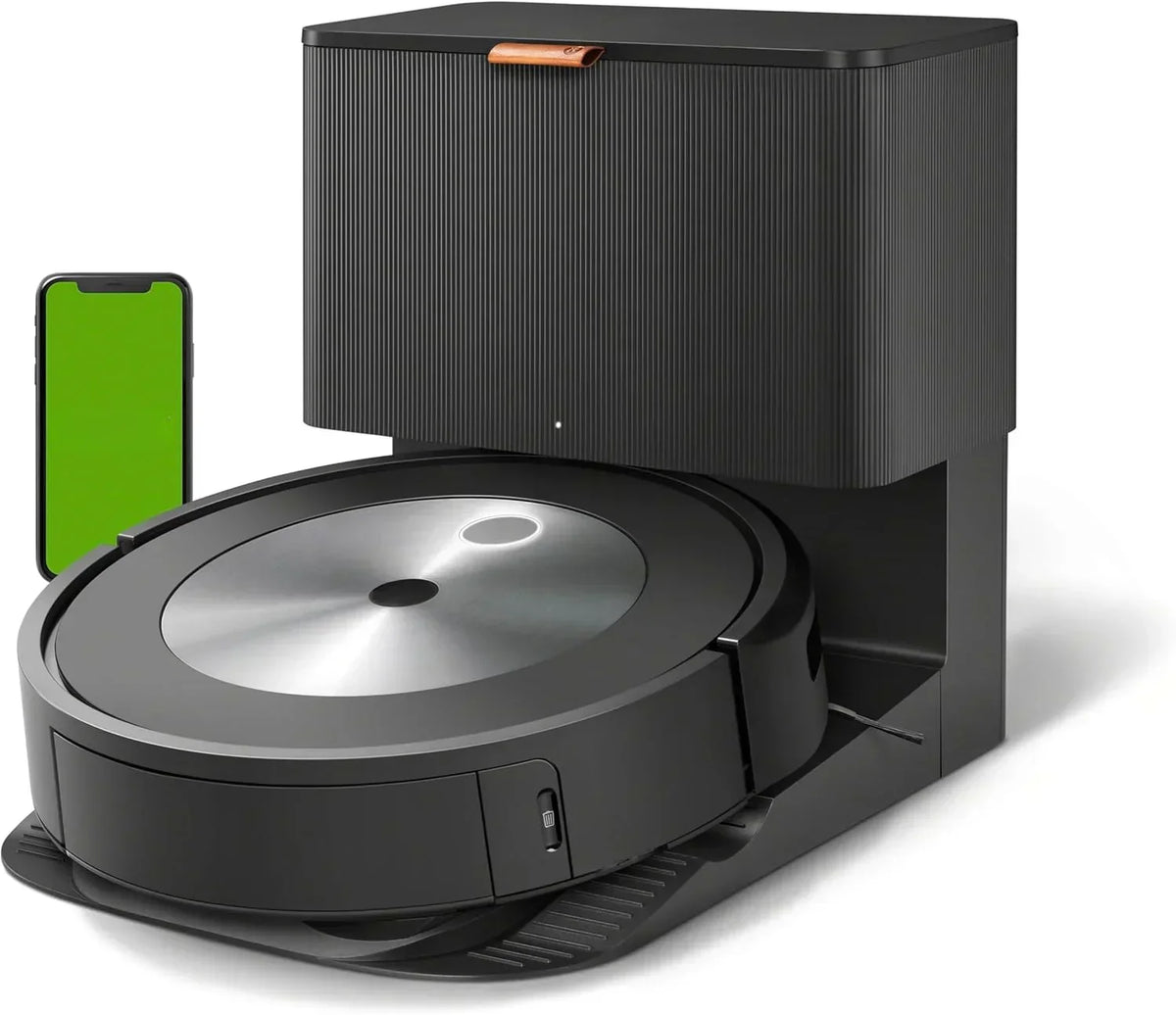 Self-Emptying Vacuum Cleaning Robot