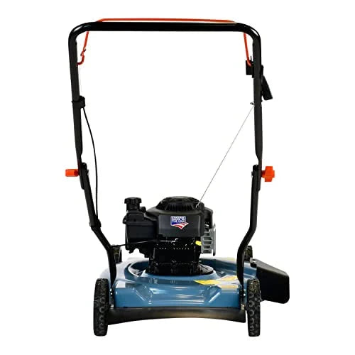 Gas Lawn Mower. 20-Inch. 125 cc 4-Cycle Briggs & Stratton Engine. Push Lawnmower
