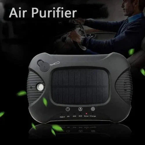 Air Purifier Aroma Diffuser Auto Mist Maker PM 2.5 Eliminator Car Air Purifier with Fresh Air Humidifier USB Air Purifier for Car with HEPA.White
