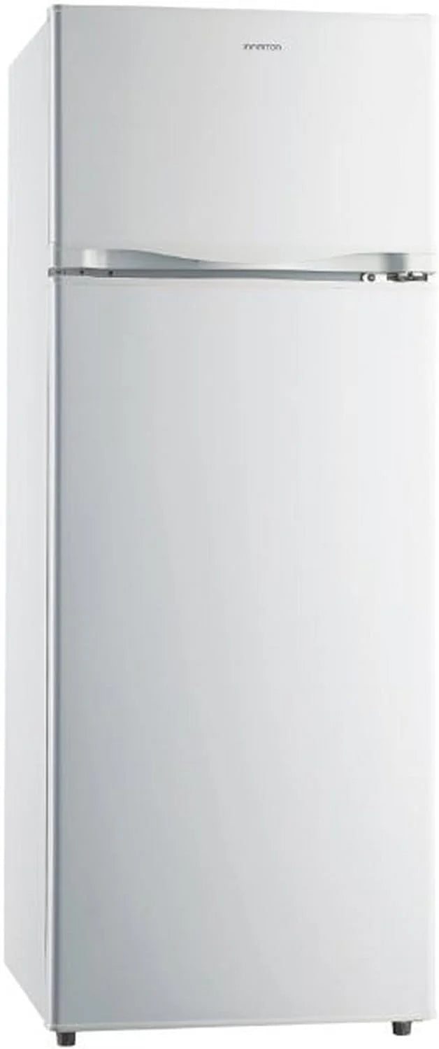 INFINITON Frigorifico Dos Puertas FG-A145B. 200 Litros. 143 cm de Altura. Defrost. LED Interior. E. Diseño con Tirador Integrado. Ancho 55 cm.
