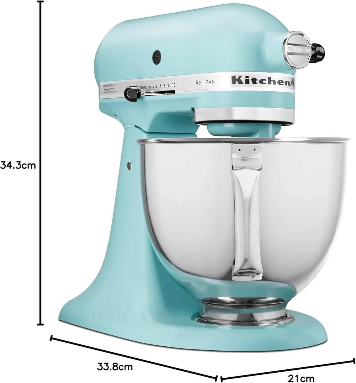 5-Quart Tilt-Head Stand Mixer. Electric Kitchen Mixer with Bowl. Multi-Speed Settings for Baking. Mixing and Food Preparation
