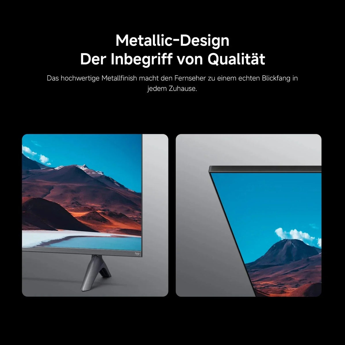Xiaomi TV F 32. 32 Zoll (81 cm). HD. Smart TV. Fire OS7. Triple Tuner DVB-C/S/S2/T/T2. Dolby Audio . DTS Virtual:X. DTS-HD. Sprachsteuerung mit Alexa.