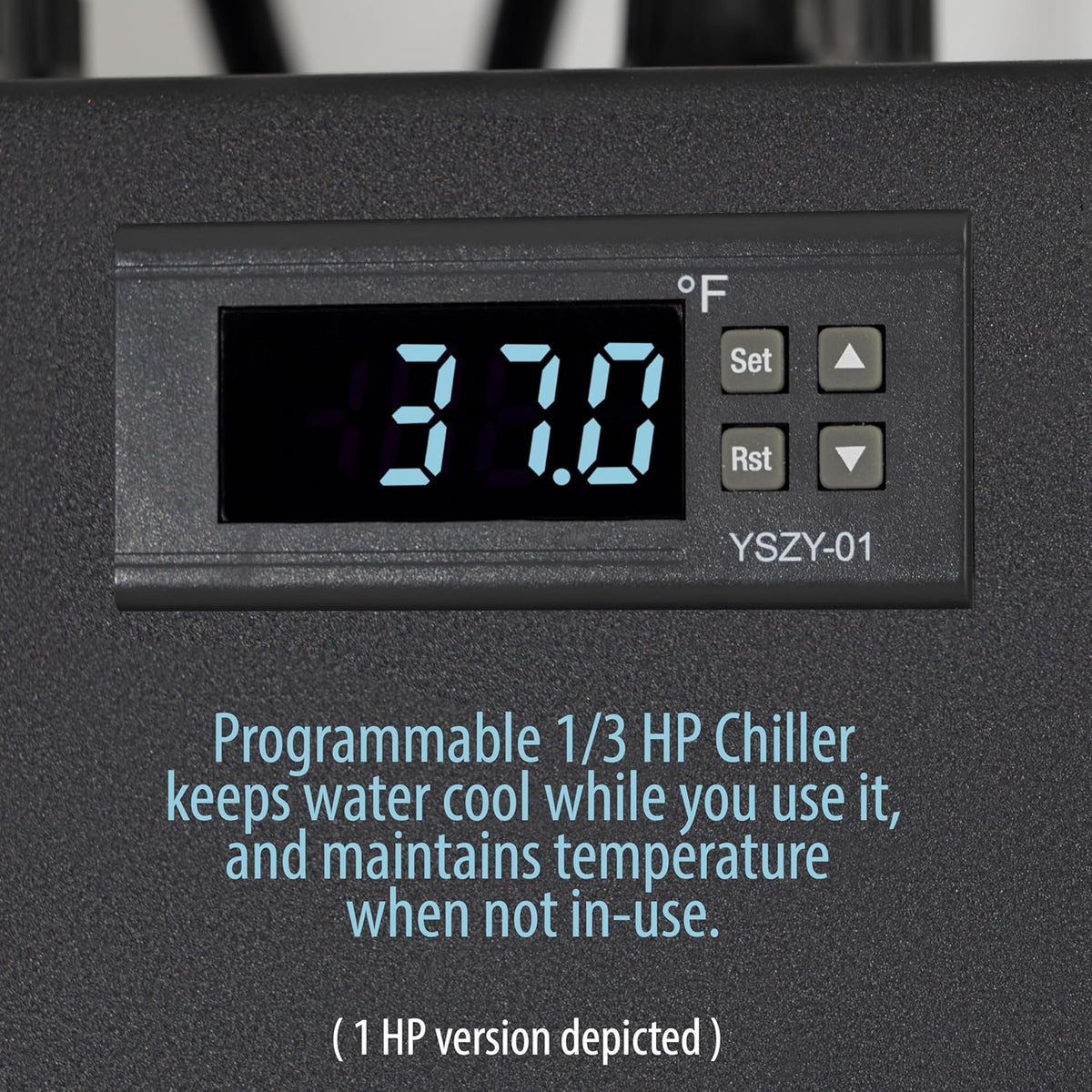 Polar Revive Chiller for Ice Bath and Cold Plunges Including All Hoses and Pumps. 1/3 HP. 2/3 HP. 1 HP Models