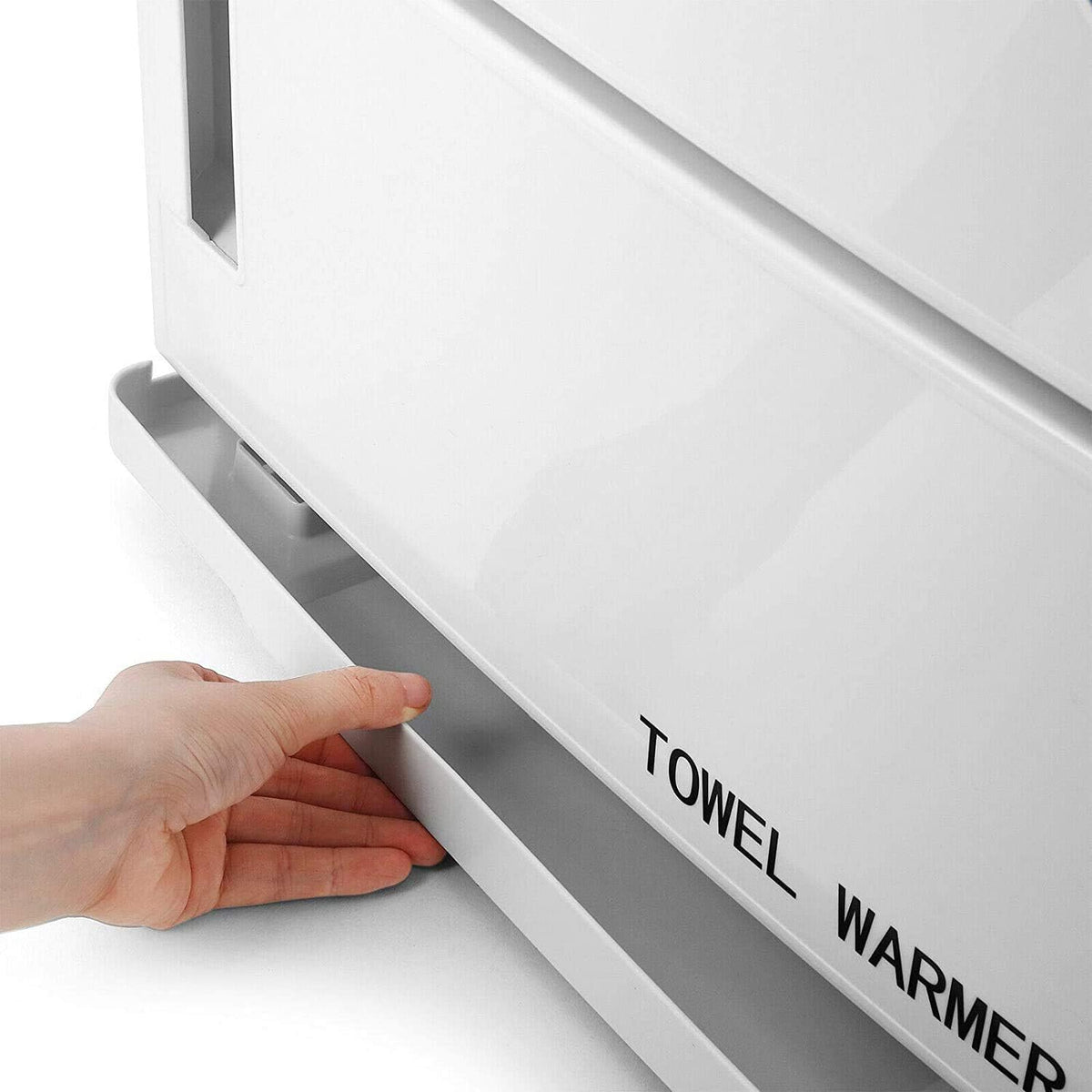 Hot Towel Warmer Cabinet Professional Towel Heater for Spa Massage Salon Home (32 Liter Capacity. White)