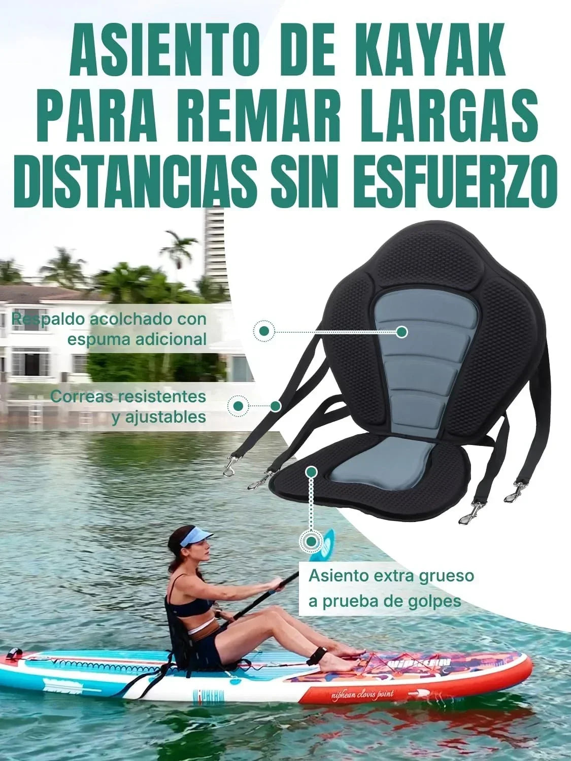 Niphean Tabla Paddle Surf Hinchable para Adultos con Todos los Accesorios. 320cm Paddle Surf Hinchable para Todos los Niveles. Sup Capacidad 200kg