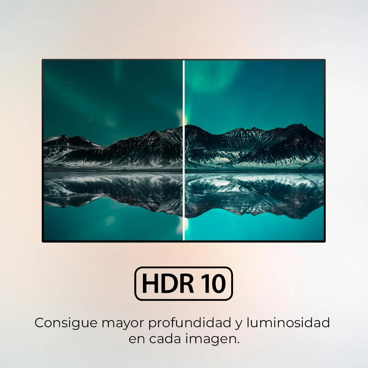 Cecotec Smart TV. Televisor LED de 32 Pulgadas Resolución HD A4 Series ALH40032S. Sistema Operativo Google TV. Dolby Audio. HDR10. 16 GB de ROM.