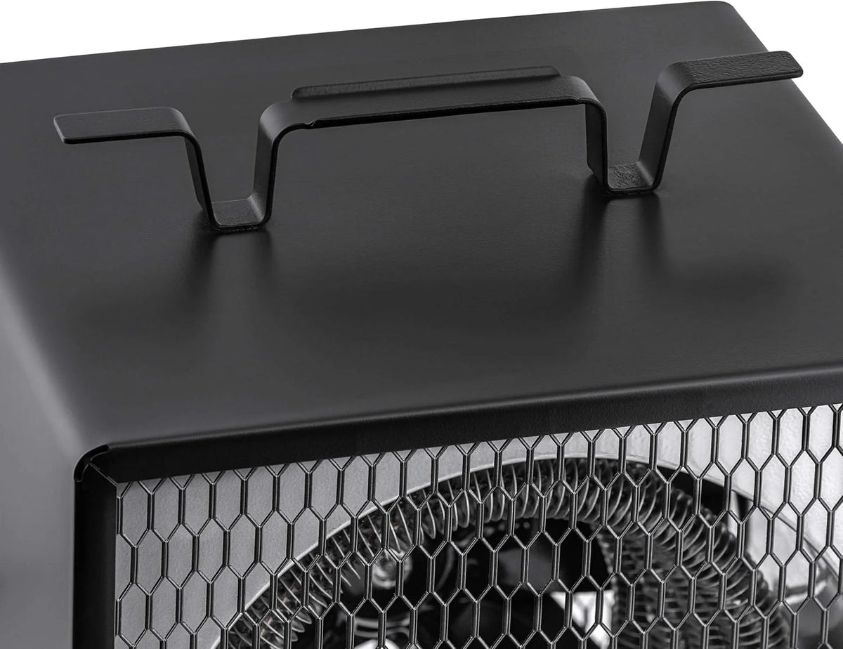 Portable Heater (240V) Portable Electric Garage Heater Heats Up to 600 sq. ft. with 6-Foot Cord Wrap and Carrying Handle | 5600 Watt Portable Electric Shop Heater for Garage and Work Shop