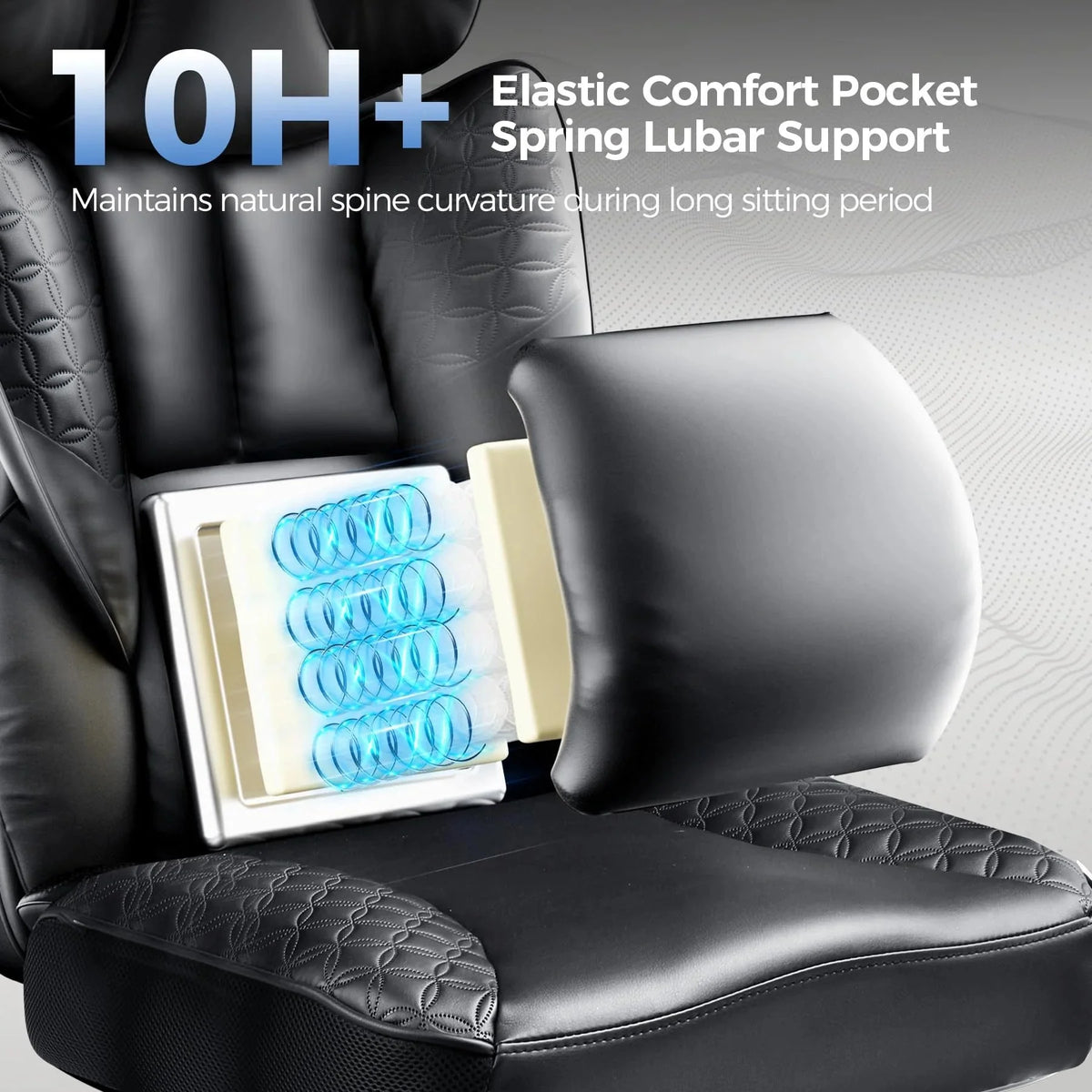 400 LBS Big and Tall Gaming Chair. Ergonomic High Back Computer Desk Chair for Gaming. Work and Home Office