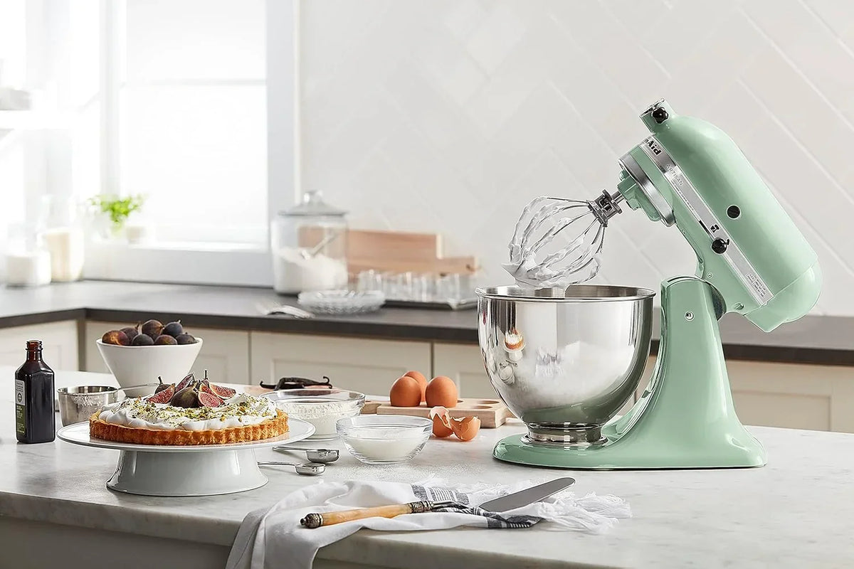 5-Quart Tilt-Head Stand Mixer. Electric Kitchen Mixer with Bowl. Multi-Speed Settings for Baking. Mixing and Food Preparation