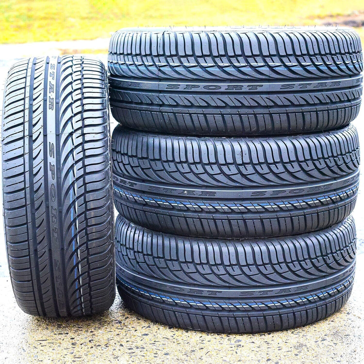 Set of 4 215/60R16 All-Season Radial Tires. 99V Load Range XL. 4-Ply BSW. UTQG 380AA