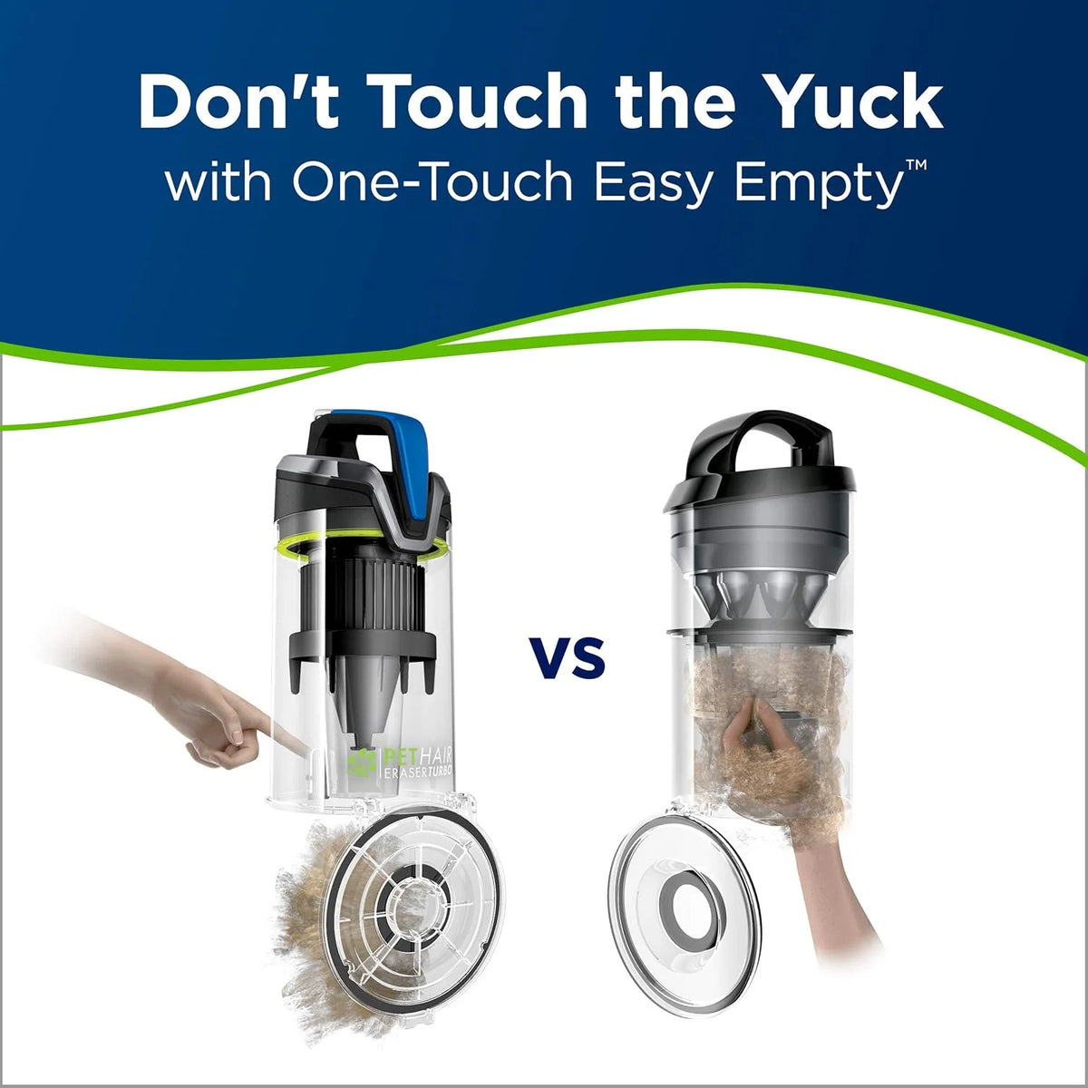 Pet hair remover vacuum cleaner. equipped with an automatic cleaning brush wheel. HEPA filter device. a powerful pet hair collection function with a turbo brush rotating tool. as well as a dust removal brush with lighting and a gap cleaning tool.