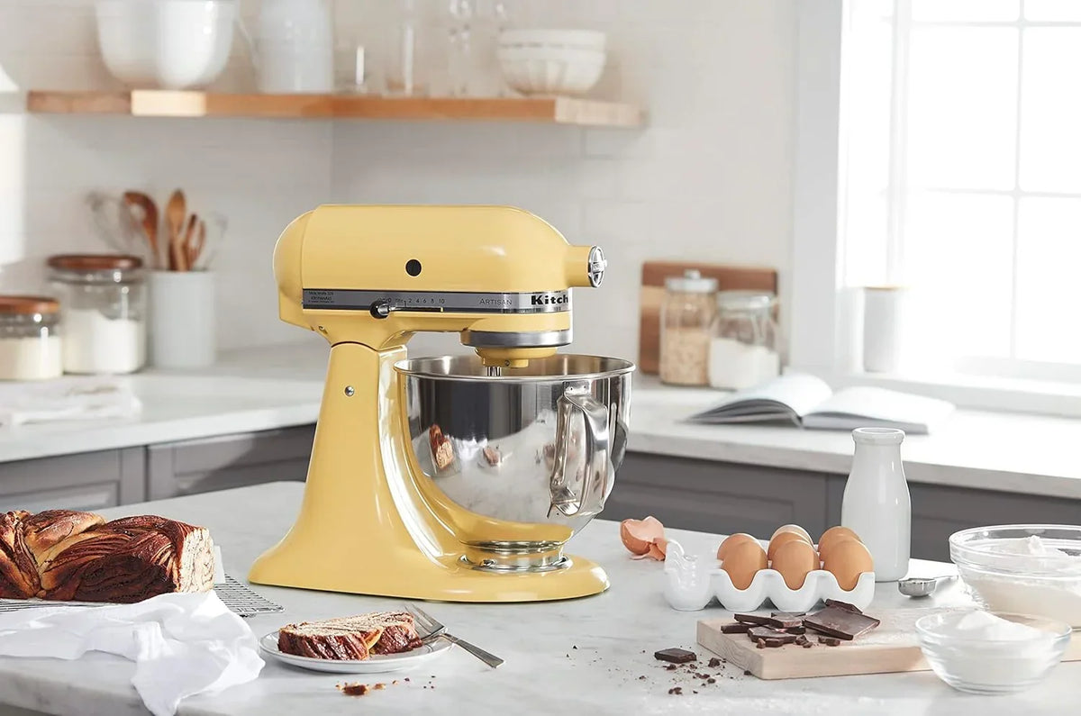 5-Quart Tilt-Head Stand Mixer. Electric Kitchen Mixer with Bowl. Multi-Speed Settings for Baking. Mixing and Food Preparation