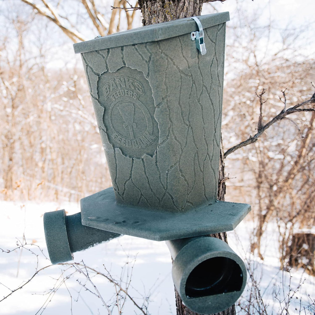 Feedbank 300 lb. Capacity Deer and Wildlife Feeder