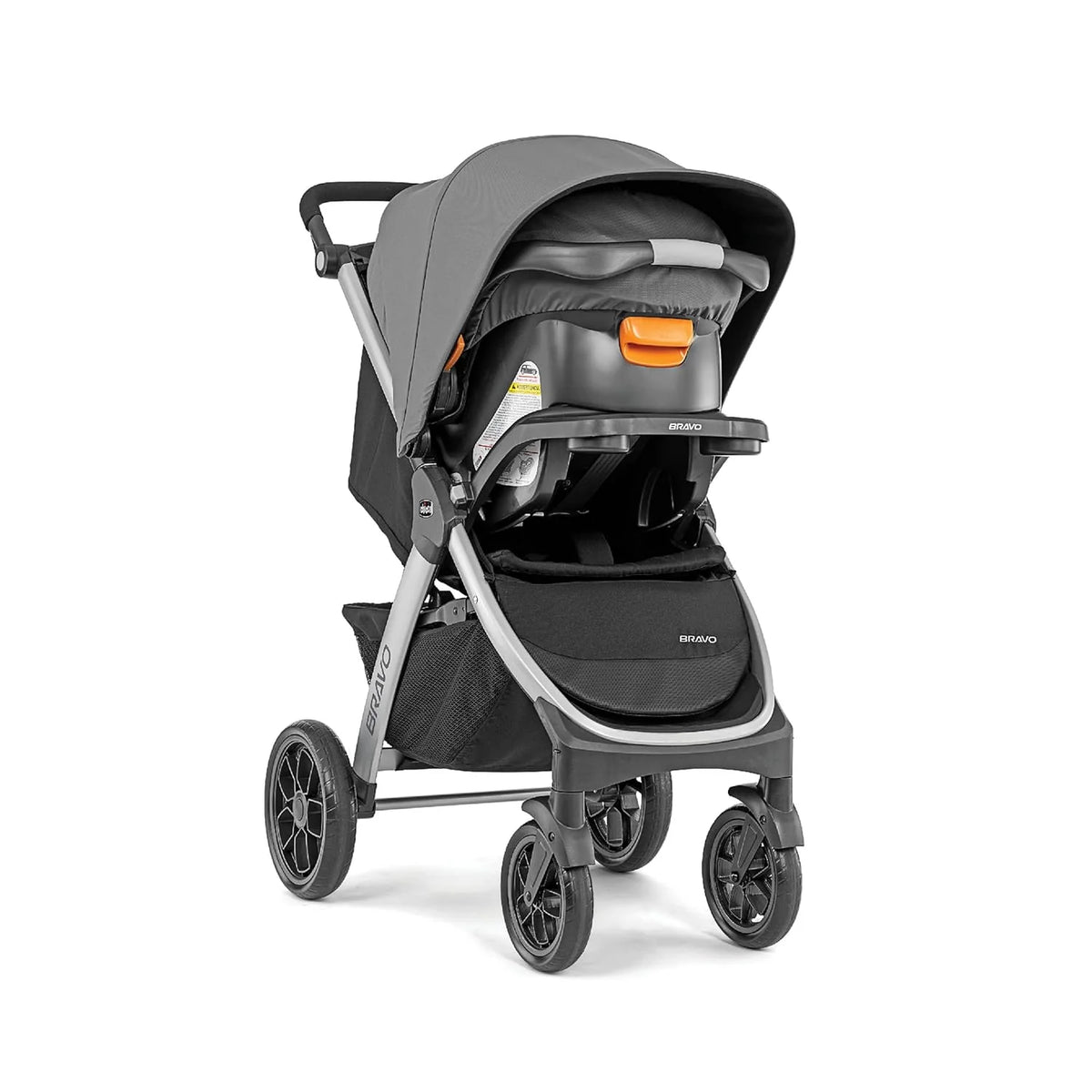A foldable baby carriage equipped with 35 zip-style long-lasting baby safety seats and a baby carriage set. | Chunsan / Black