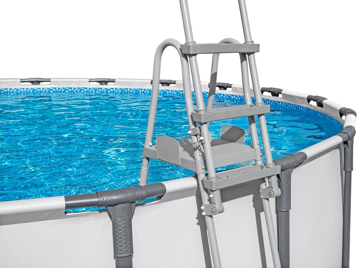 Bestway Escalera de seguridad para piscina Flowclear 1.32 m