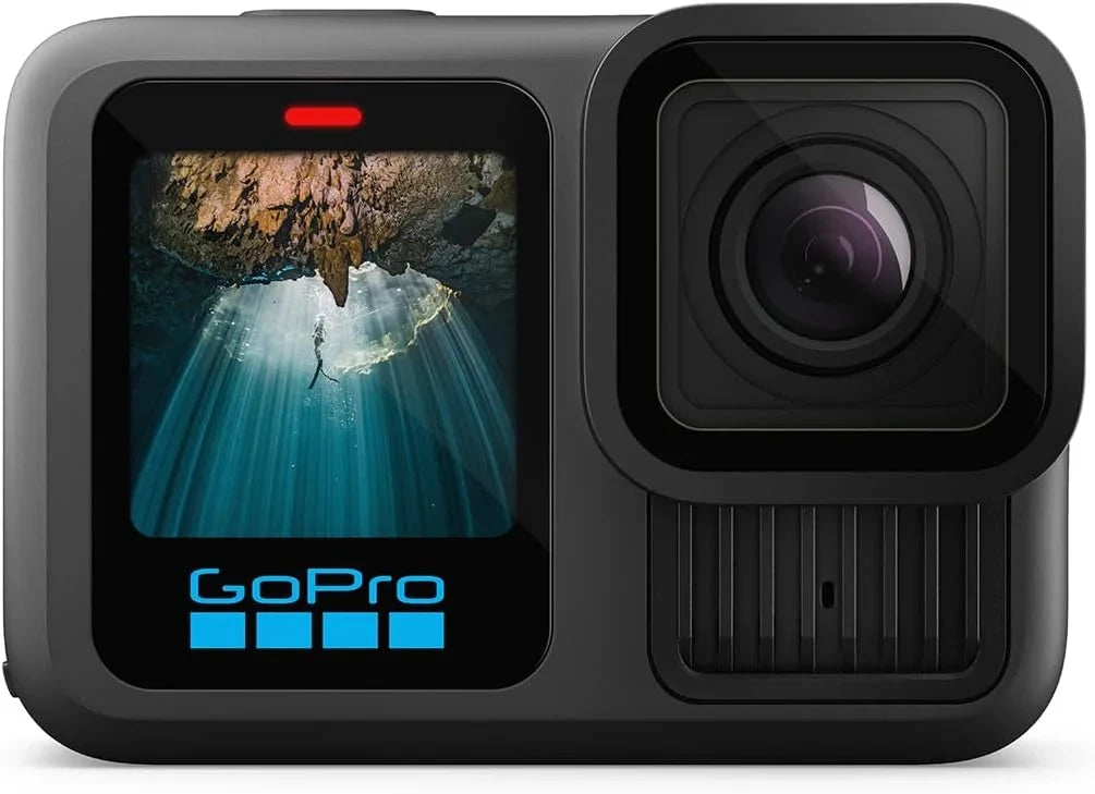 GoPro HERO13 Black - Cámara de acción Resistente al Agua con vídeo 5.3K60. fotografía de 27 MP + compatibilidad con Lentes Serie HB