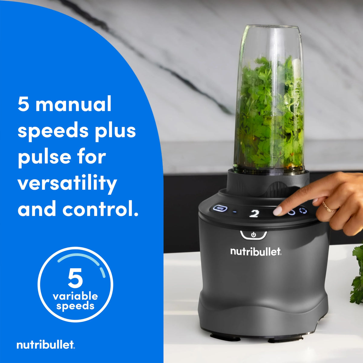 1400-Watt Blender Combo. Multi-Function Countertop Blender with Multiple Speed Settings. Gunmetal