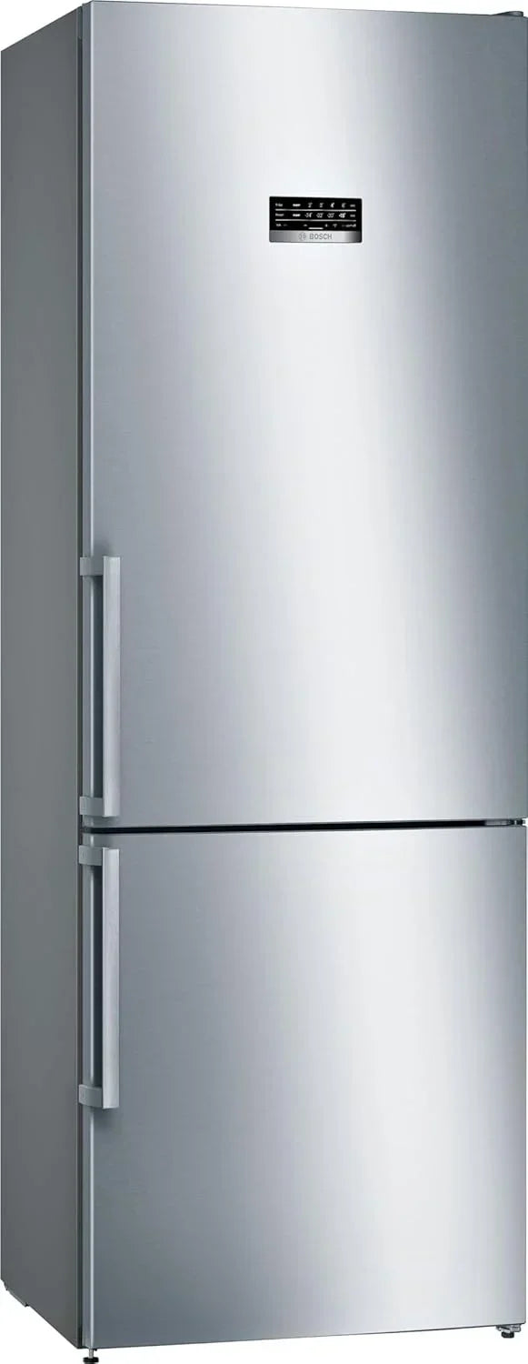 Bosch Serie 4 - Frigorífico combinado. NoFrost. alto 203 x ancho 70 cm. 438 L. Tecnología VitaFresh. Blanco - KGN49XIDQ