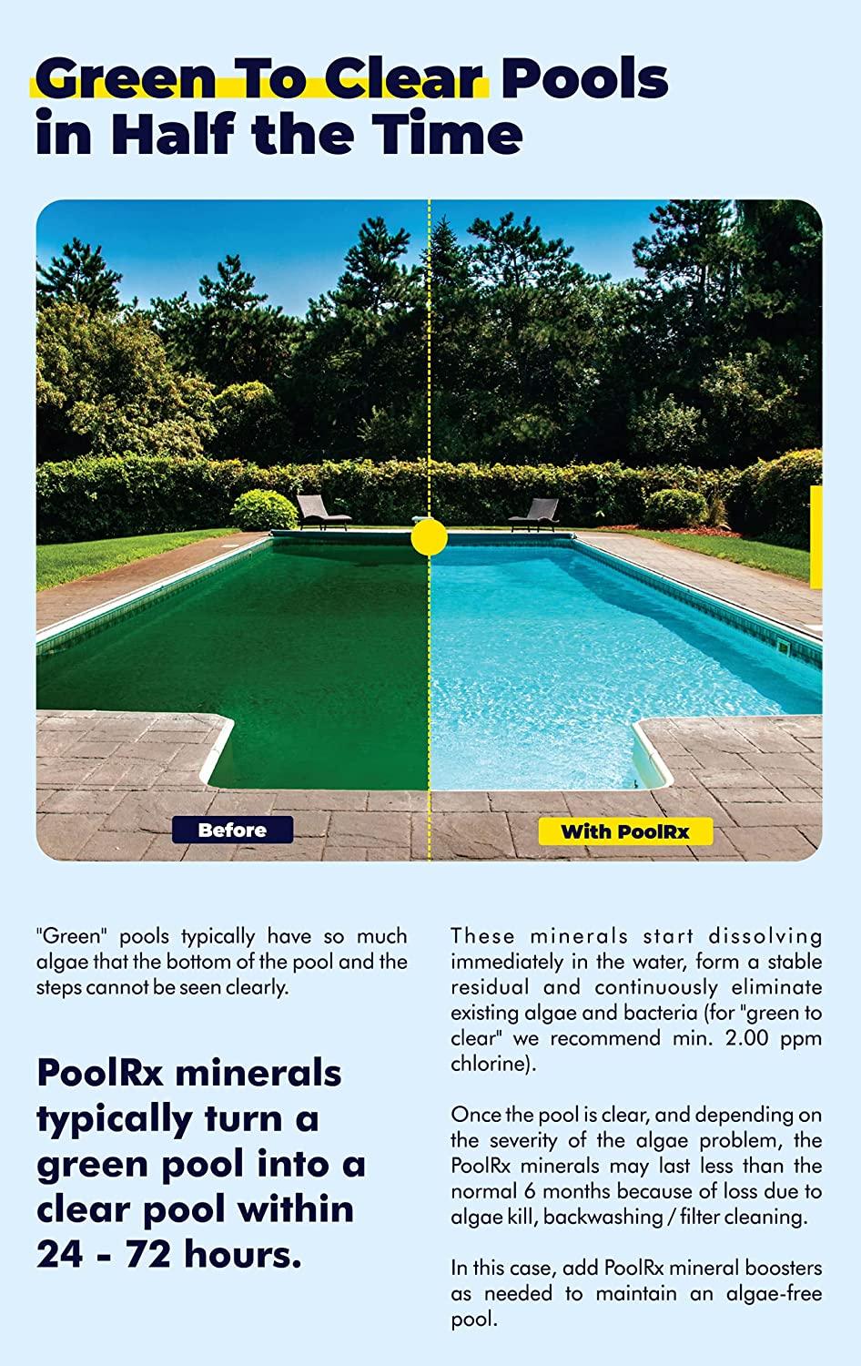 101067 Black Units Swimming-Pool-Algaecides (4 Pack). 20.000-30.000 Gallon
