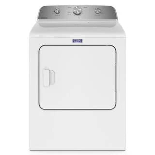 7.0 Cu. Ft. Vented Gas Dryer. White