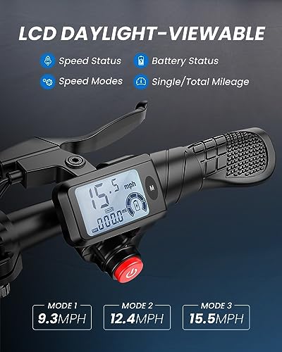 450W Electric Scooter with Seat. 22-Mile Range