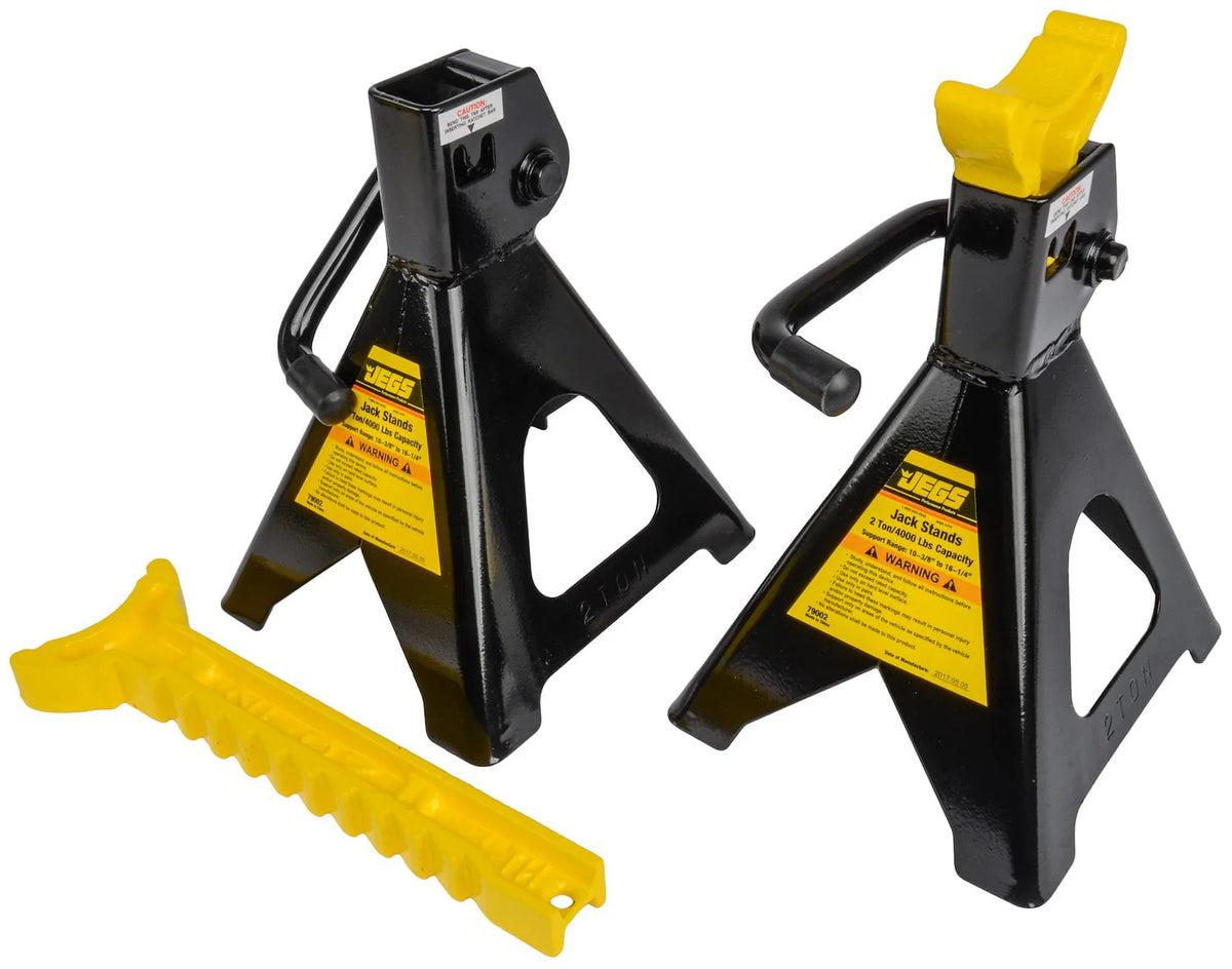 Hydraulic Utility Floor Jack & Stands Heavy Gauge Steel Frames