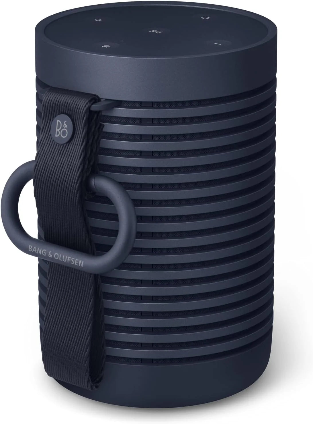 Bang & Olufsen Beosound Explore – Kabelloser tragbarer Bluetooth Outdoor-. Heim- und Reise. 27 Stunden Akkulaufzeit. wasserdichter 360° Lautsprecher +