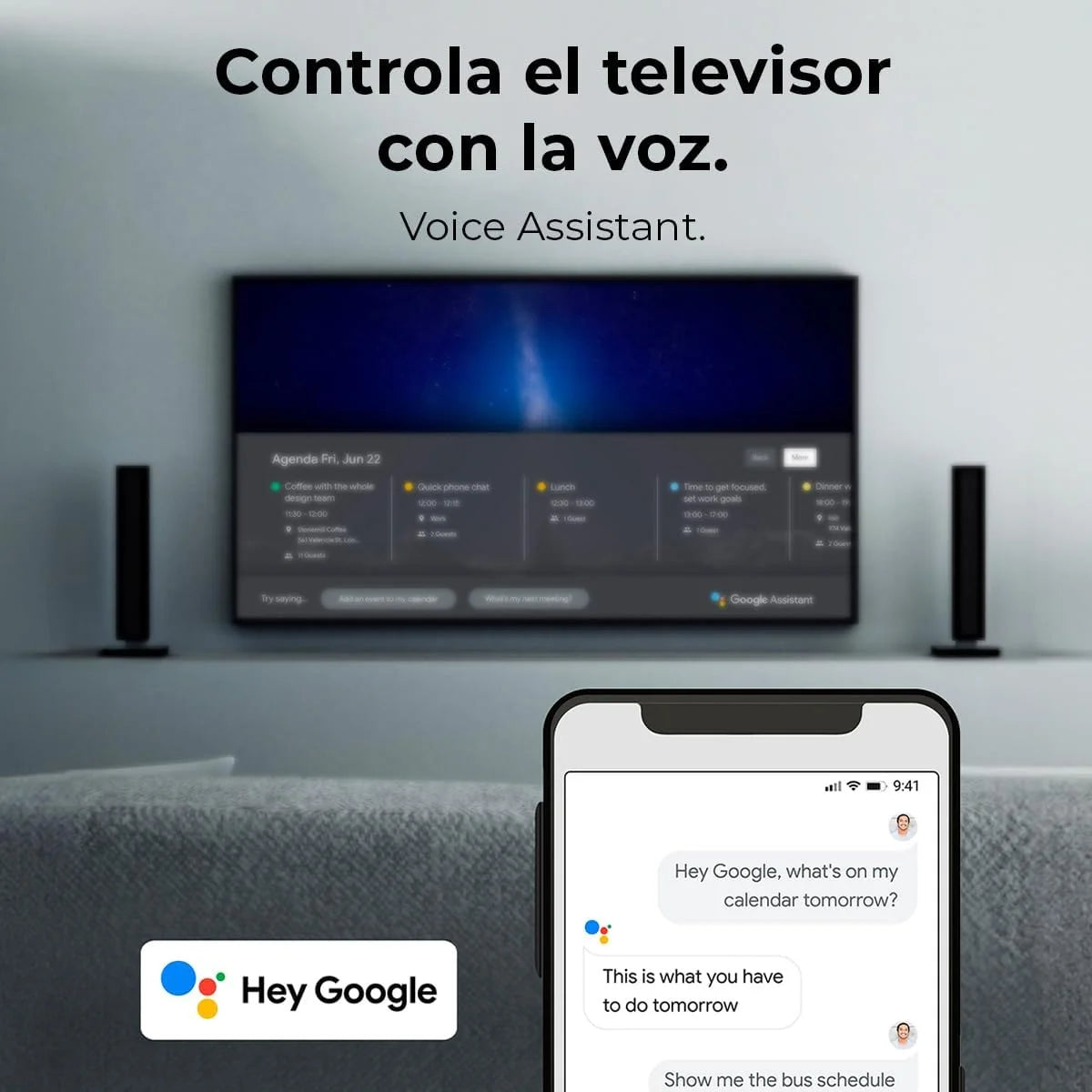 Cecotec Smart TV. Televisor LED de 32 Pulgadas Resolución HD A4 Series ALH40032S. Sistema Operativo Google TV. Dolby Audio. HDR10. 16 GB de ROM.