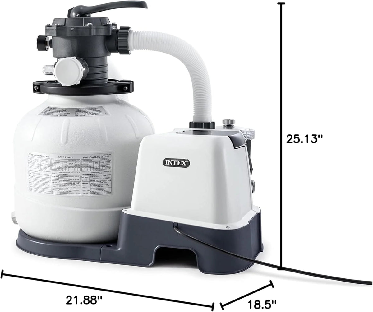 Krystal Clear Saltwater System for Above-Ground Pools up to 15.000 Gallons