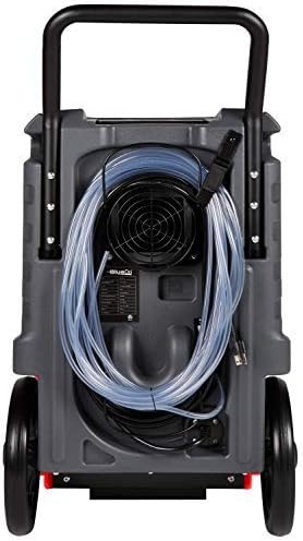 Commercial dehumidifier. suitable for homes. basements. garages and workplaces. Industrial water loss treatment equipment - a set of 1-piece. blue