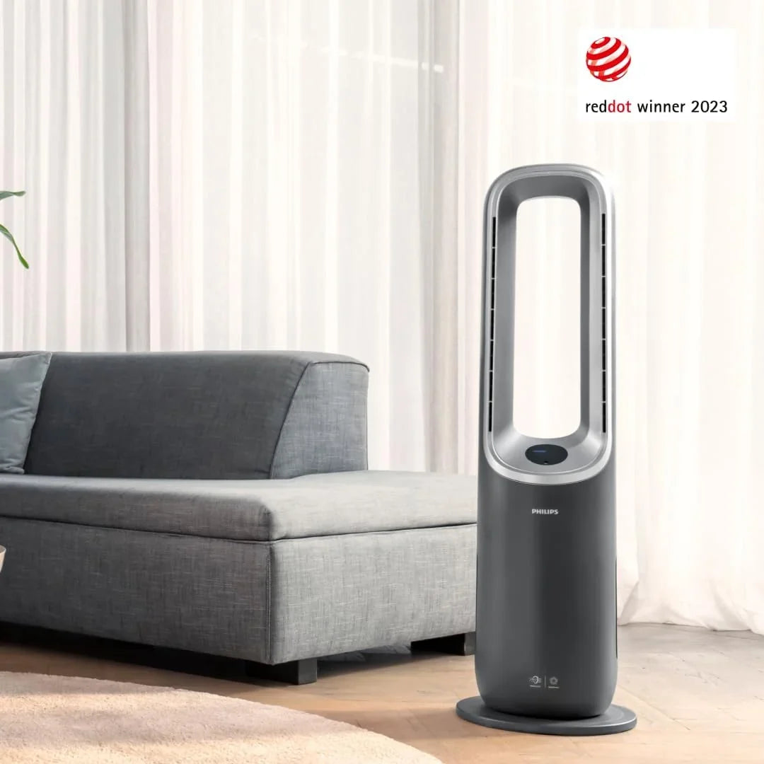 Philips Air Performer 3-in-1: Luftreiniger. Heiz- und Kühlgebläse - Reinigt 70 m². Entfernt 99.97% der Allergene und Schadstoffe. HEPA-Filter.
