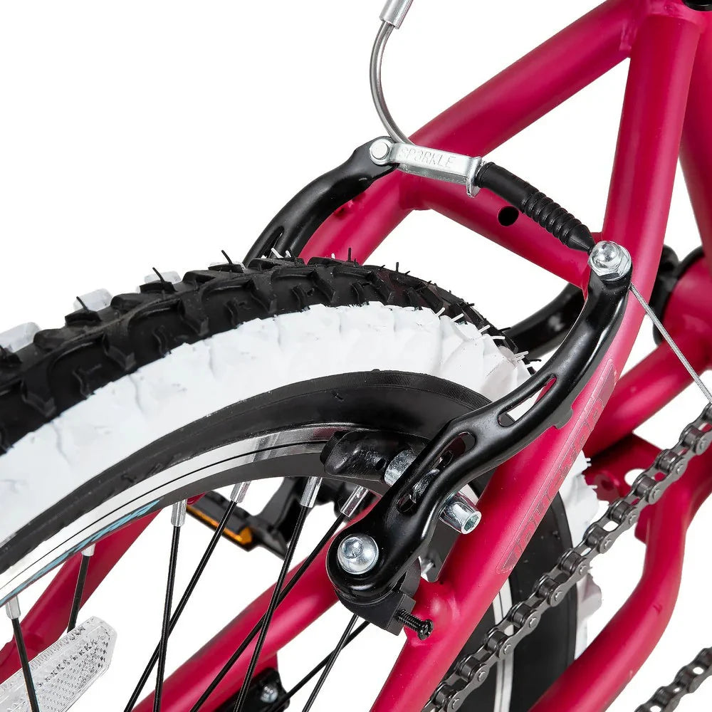 20-Inch/24-Inch Kids Mountain Bike. Single-Speed Bicycle